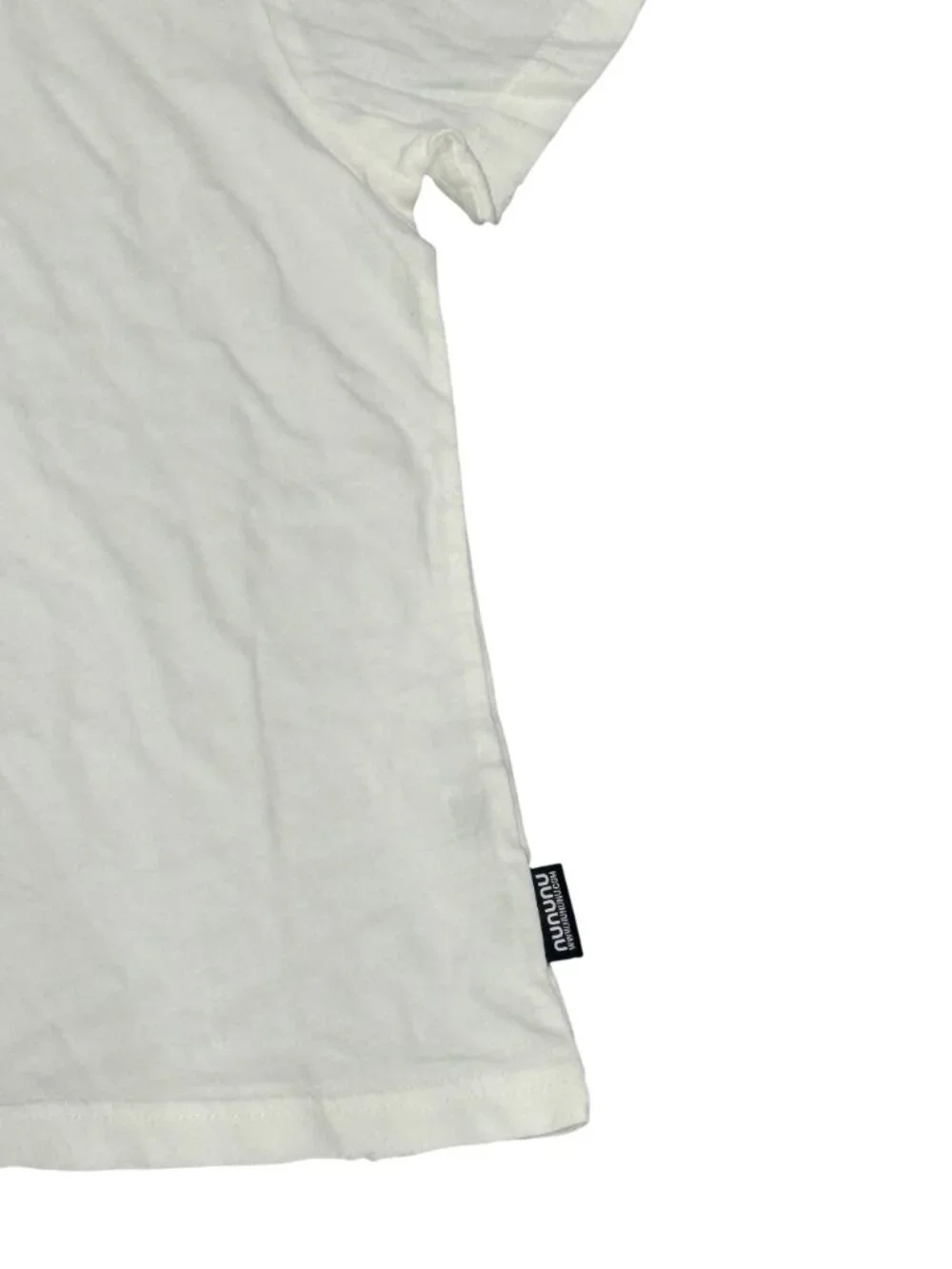 nununu Distressed White Tee